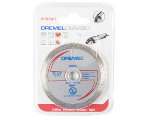 Диск отрезной алмазный для Dremel DSM20 77х11.1 мм